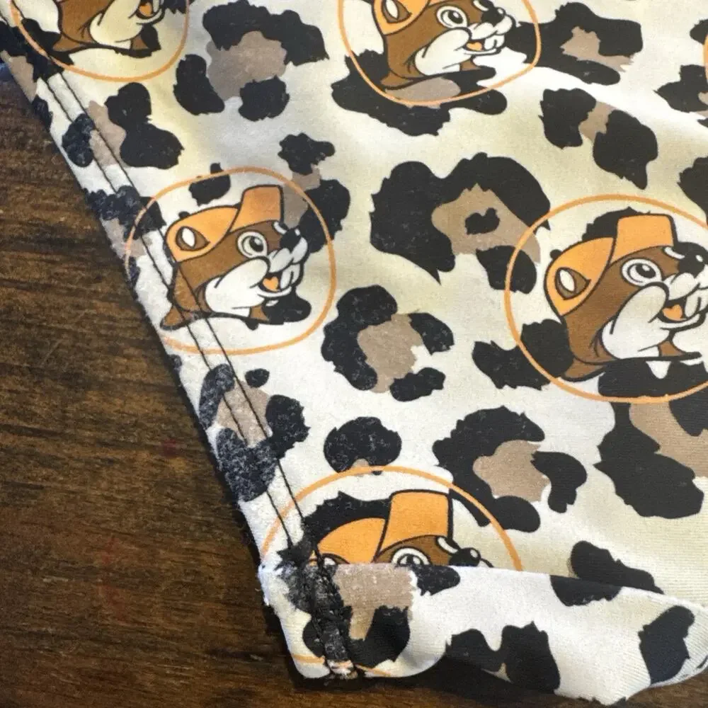 Bucees Girls Youth Medium Leopard/ Cheetah One‎ Piece Swimsuit